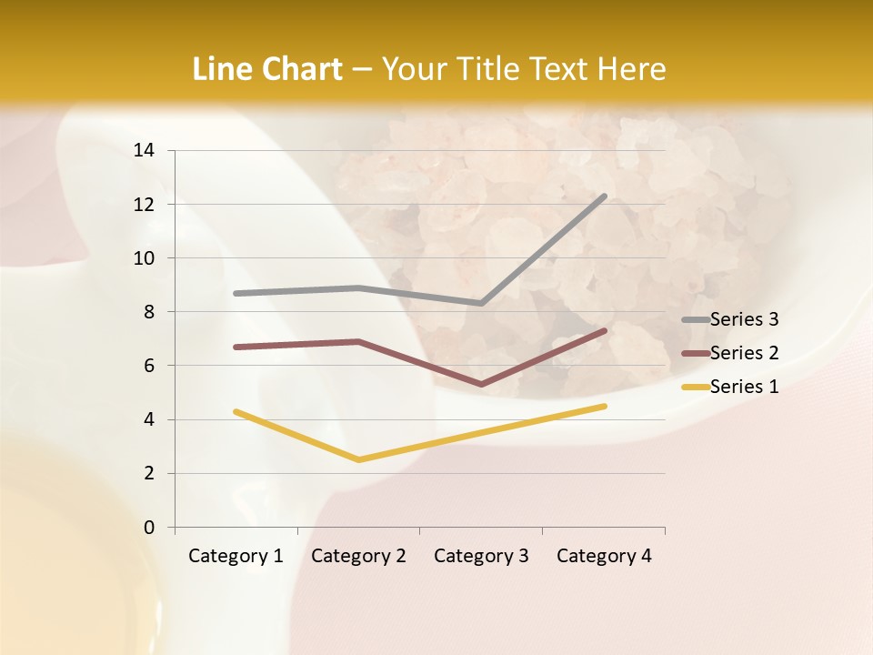 Flower Elegant Massage Salt PowerPoint Template