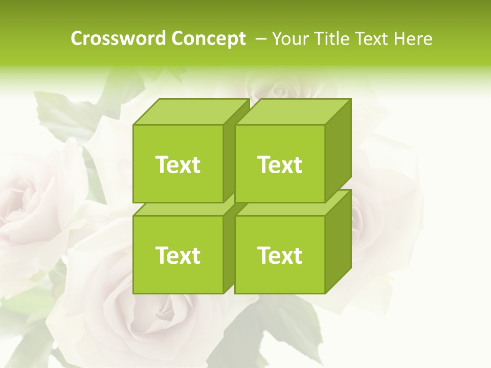 Plant Bloom Space PowerPoint Template