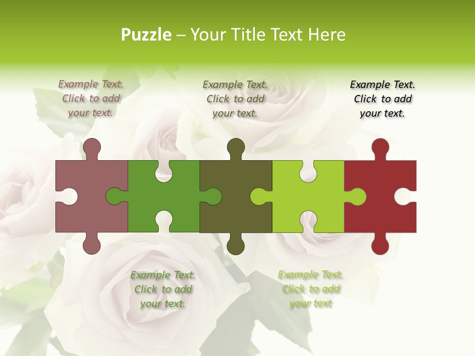 Plant Bloom Space PowerPoint Template