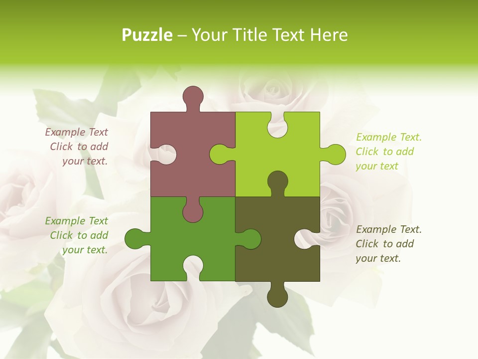 Plant Bloom Space PowerPoint Template