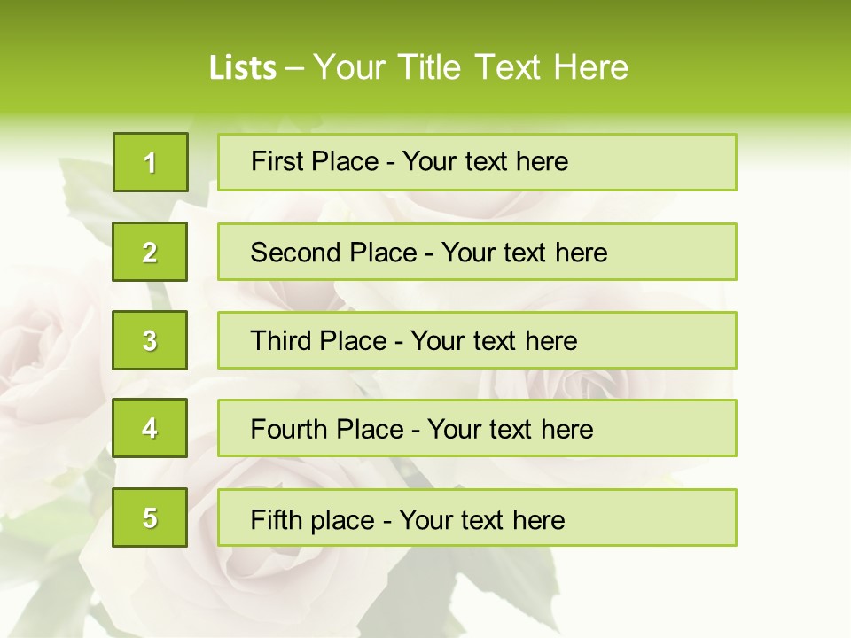 Plant Bloom Space PowerPoint Template