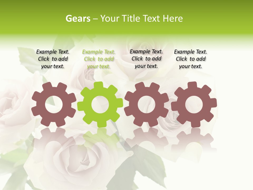 Plant Bloom Space PowerPoint Template