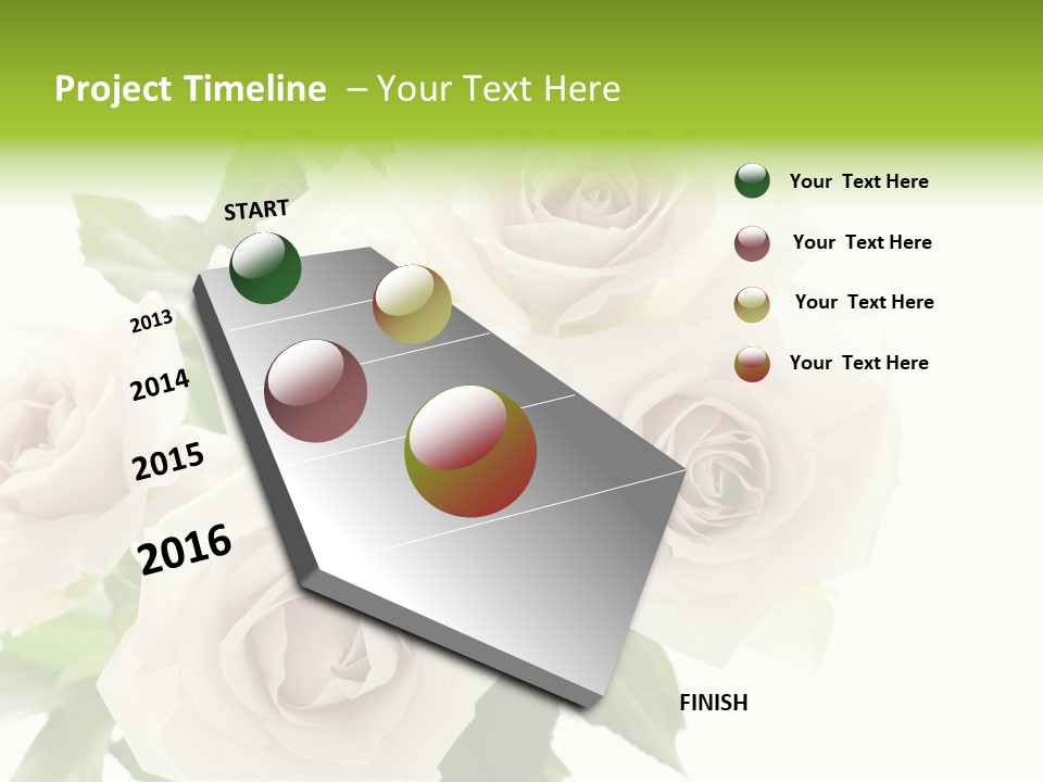 Plant Bloom Space PowerPoint Template