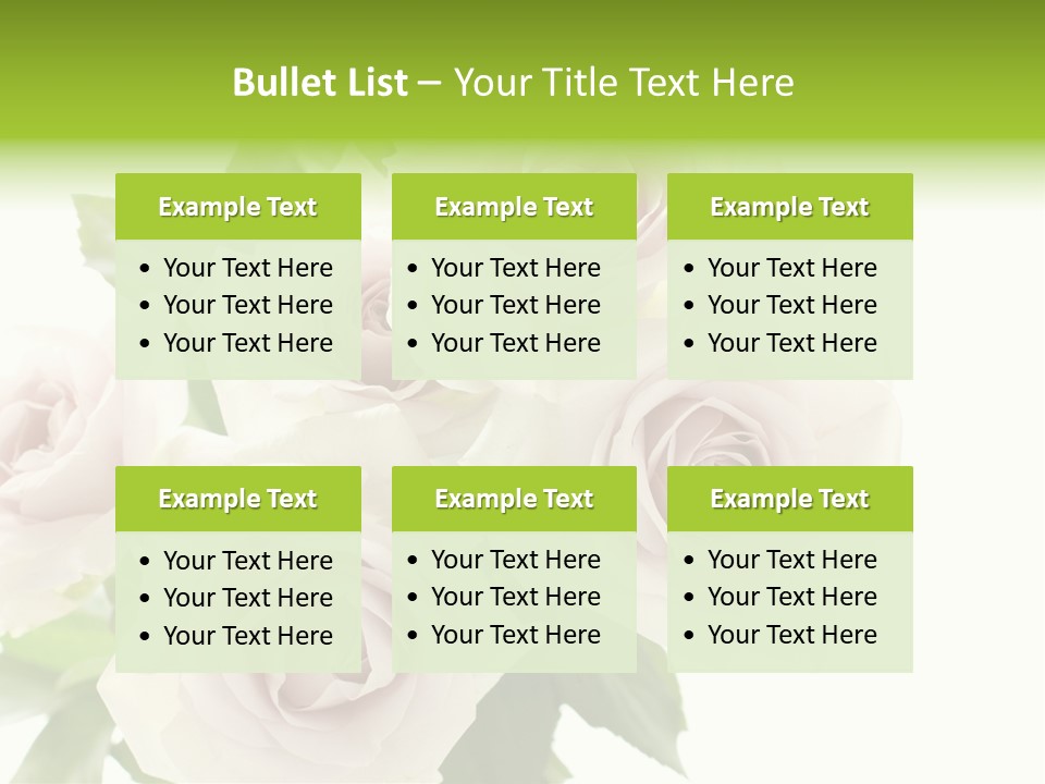 Plant Bloom Space PowerPoint Template