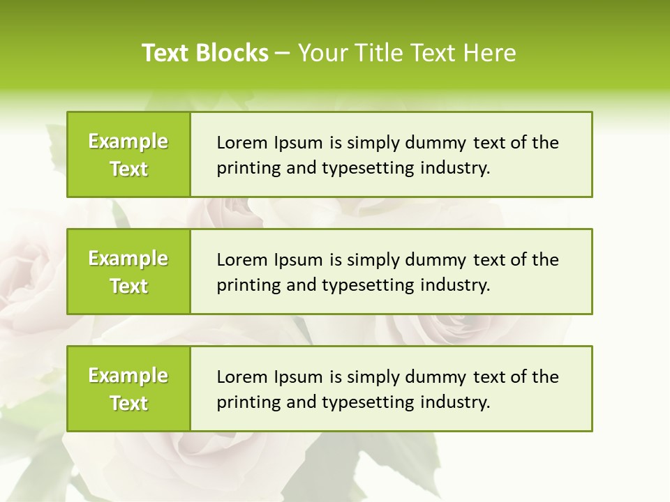 Plant Bloom Space PowerPoint Template