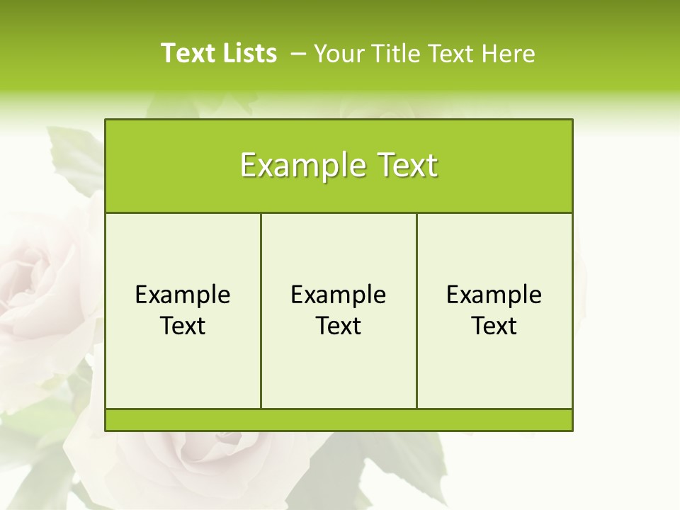 Plant Bloom Space PowerPoint Template