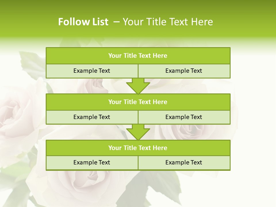 Plant Bloom Space PowerPoint Template
