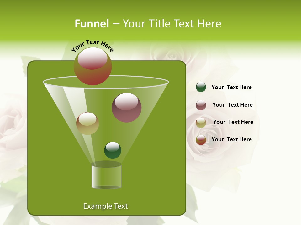 Plant Bloom Space PowerPoint Template