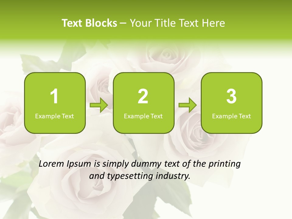 Plant Bloom Space PowerPoint Template