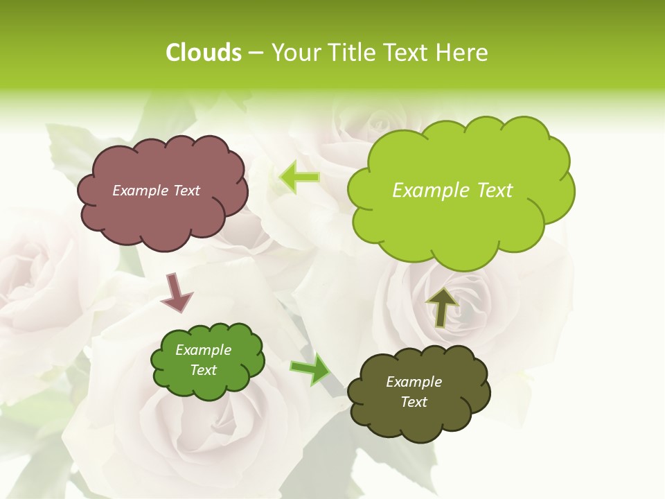 Plant Bloom Space PowerPoint Template