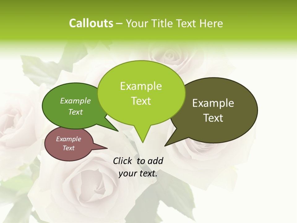 Plant Bloom Space PowerPoint Template