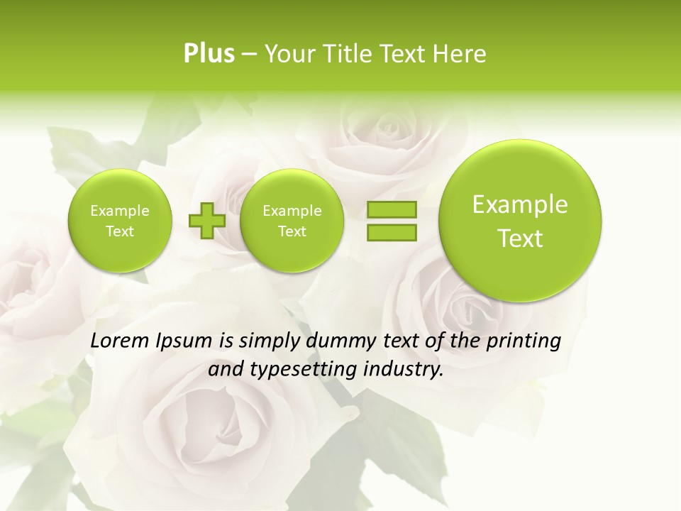Plant Bloom Space PowerPoint Template