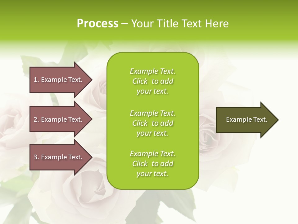Plant Bloom Space PowerPoint Template