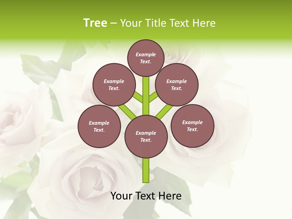 Plant Bloom Space PowerPoint Template
