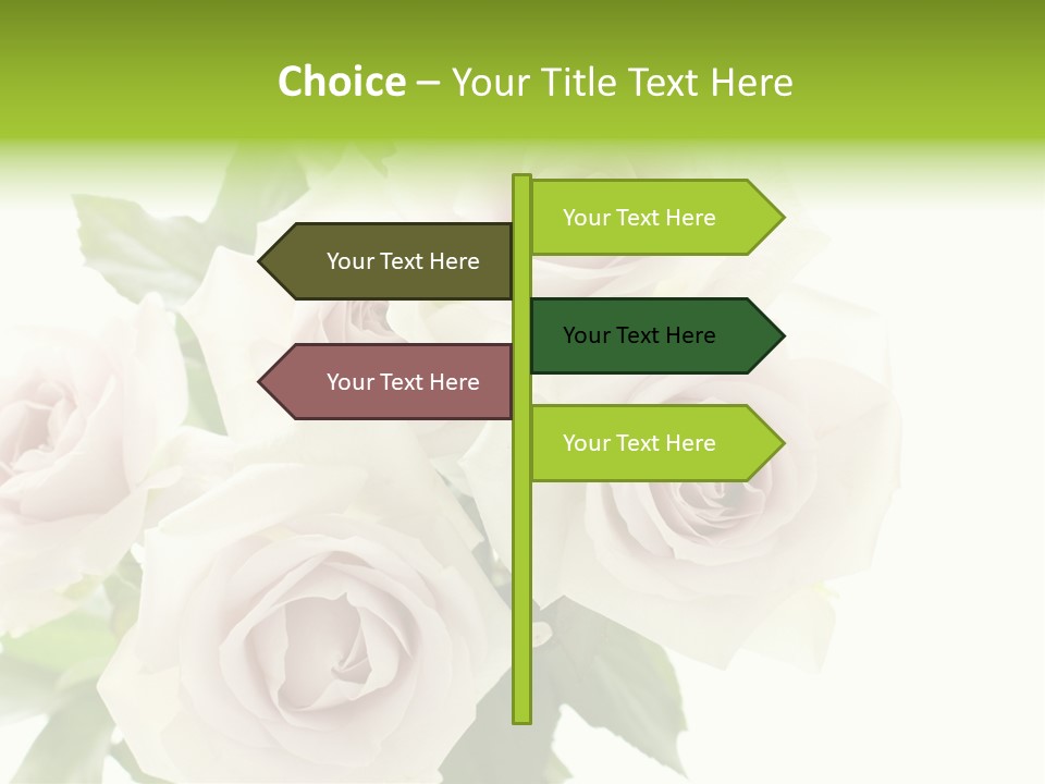 Plant Bloom Space PowerPoint Template