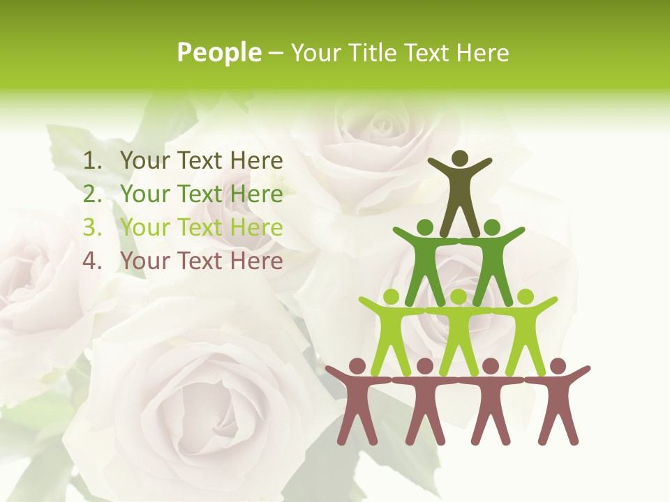 Plant Bloom Space PowerPoint Template
