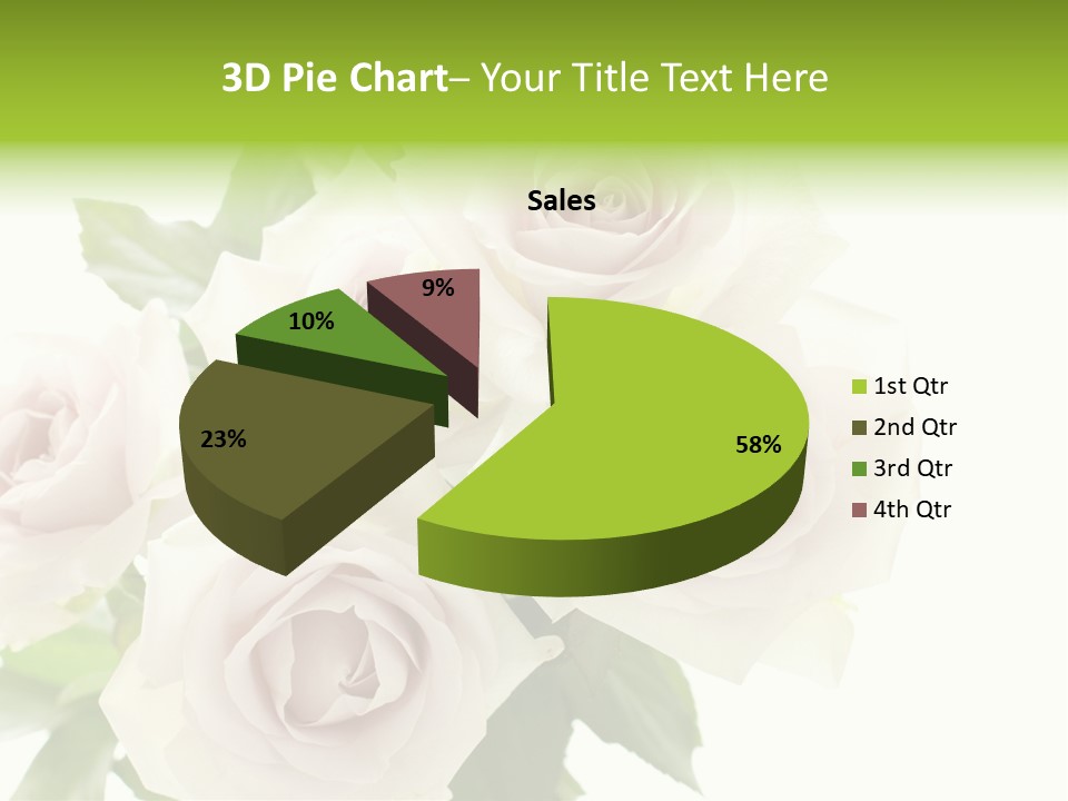 Plant Bloom Space PowerPoint Template