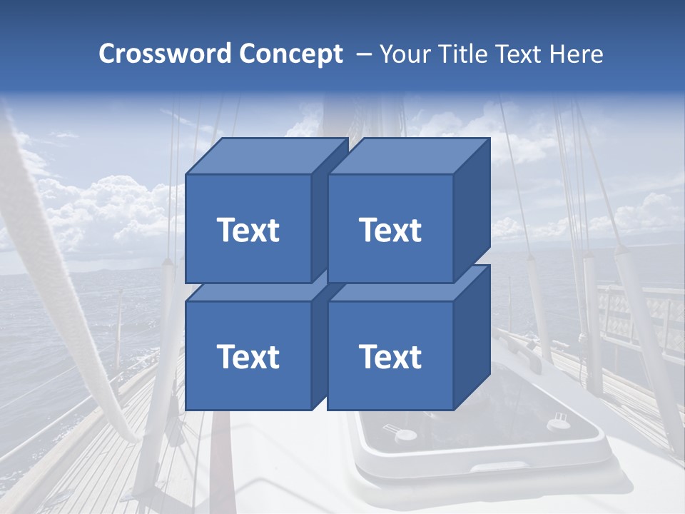 Wave Sport Maritime PowerPoint Template