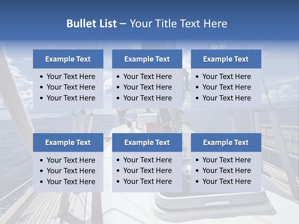Wave Sport Maritime PowerPoint Template