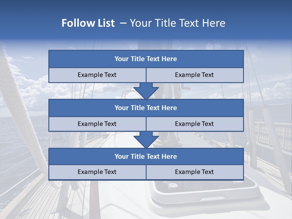 Wave Sport Maritime PowerPoint Template