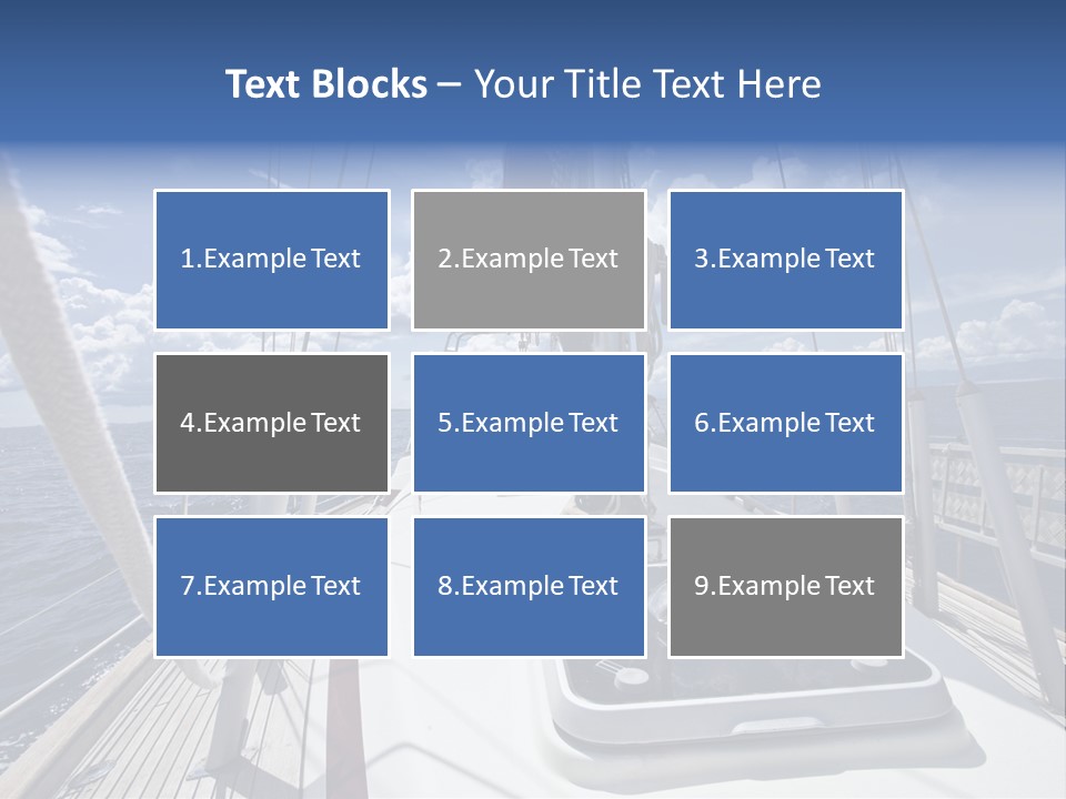 Wave Sport Maritime PowerPoint Template