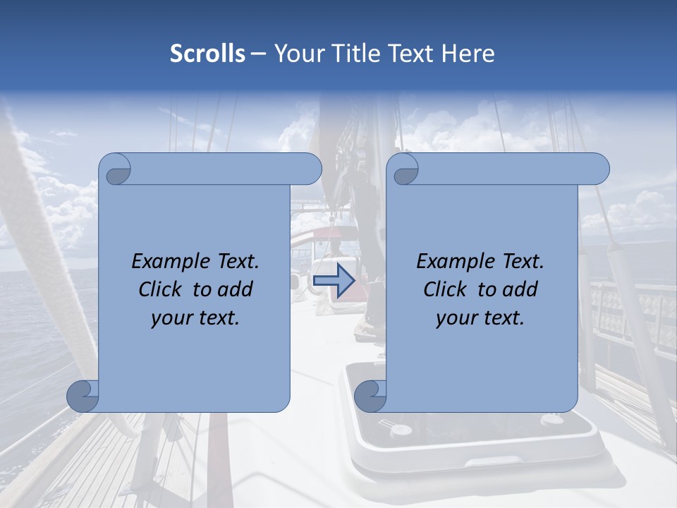 Wave Sport Maritime PowerPoint Template