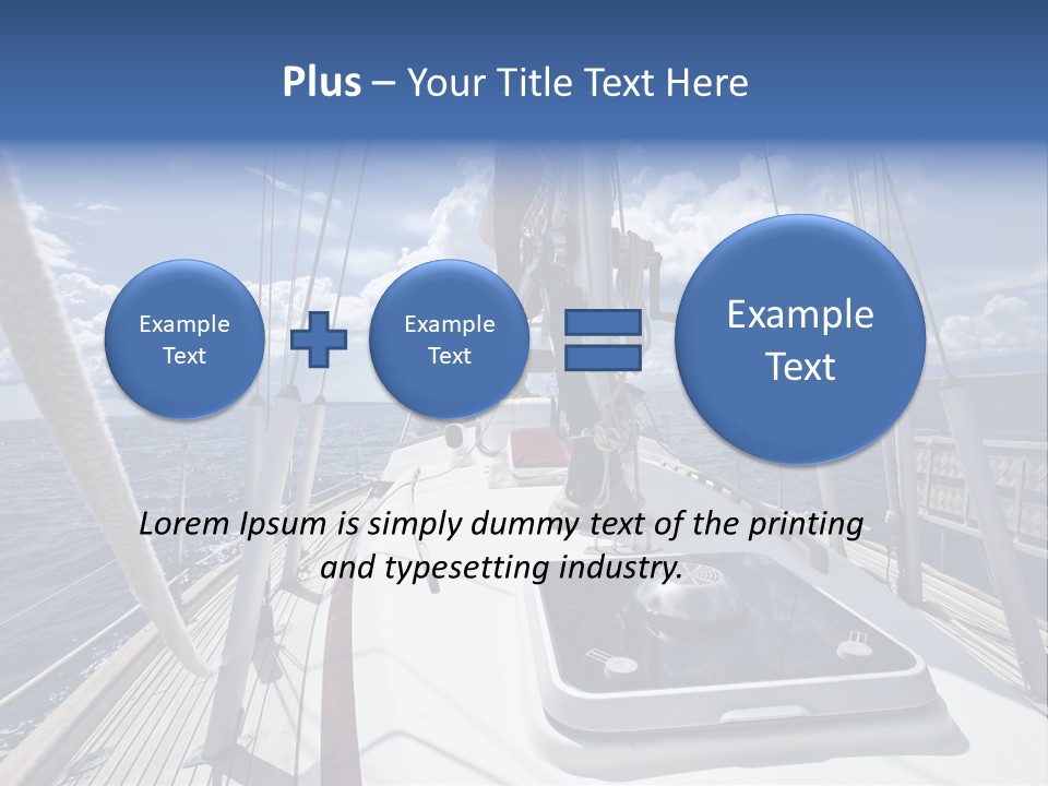 Wave Sport Maritime PowerPoint Template