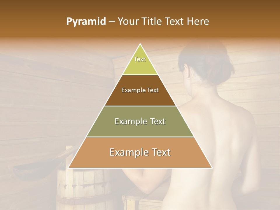 Back Female Warmth PowerPoint Template