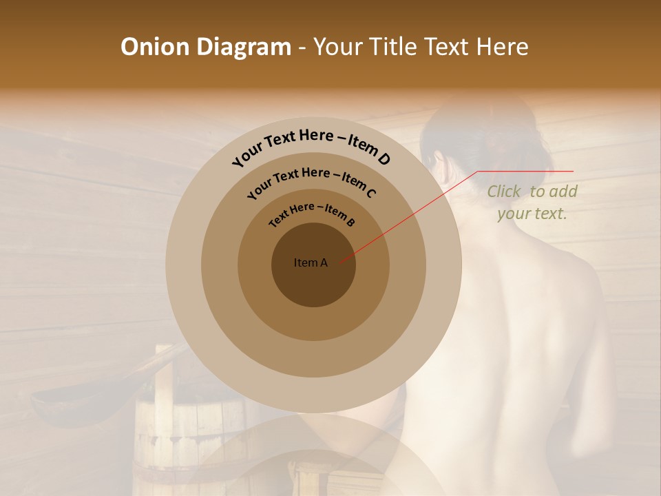 Back Female Warmth PowerPoint Template