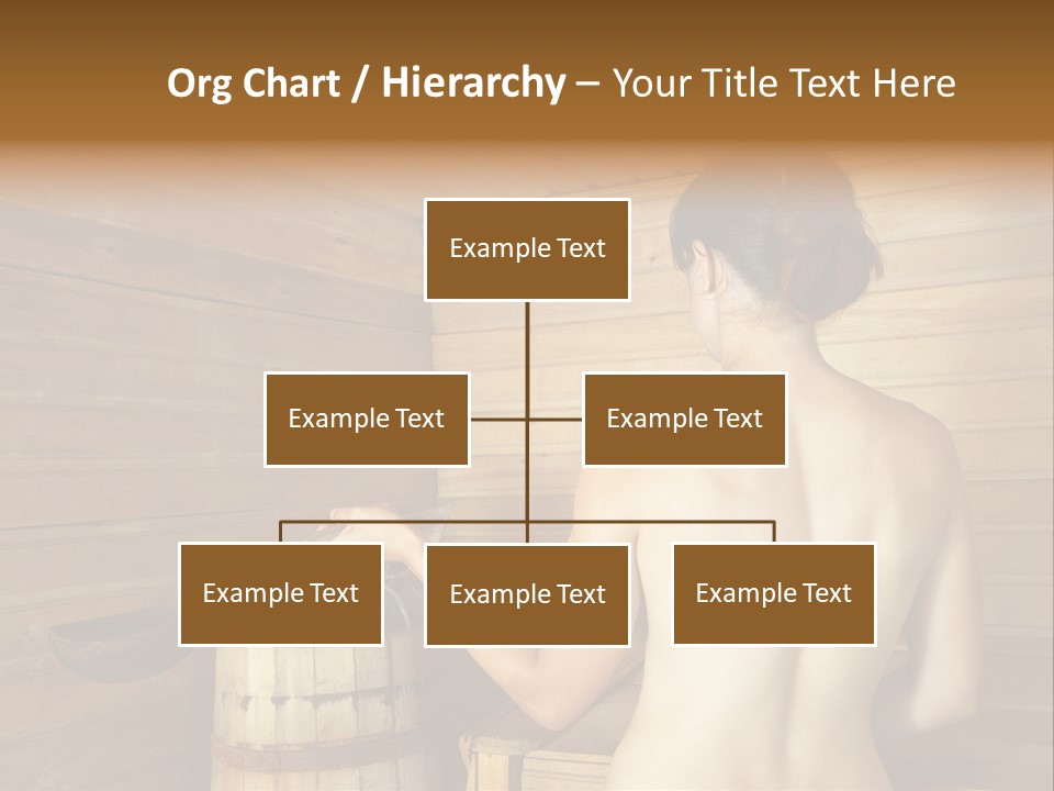 Back Female Warmth PowerPoint Template