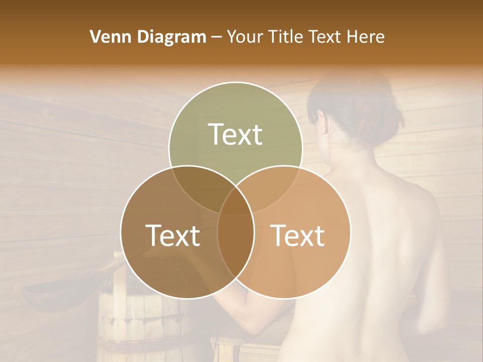 Back Female Warmth PowerPoint Template