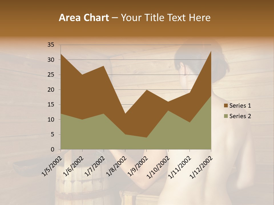 Back Female Warmth PowerPoint Template