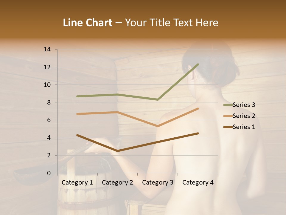 Back Female Warmth PowerPoint Template