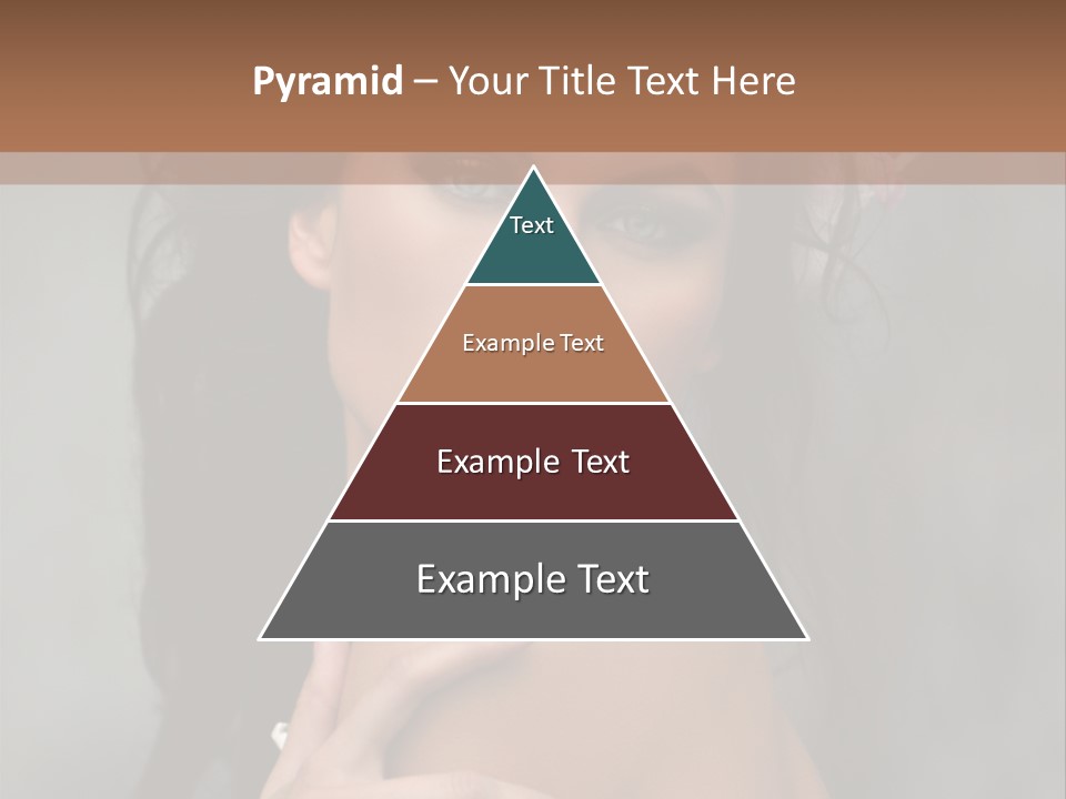 Beauty Portrait Calm PowerPoint Template