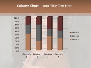 Beauty Portrait Calm PowerPoint Template