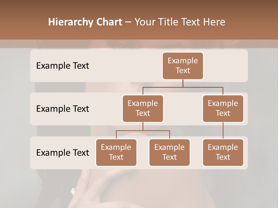 Beauty Portrait Calm PowerPoint Template