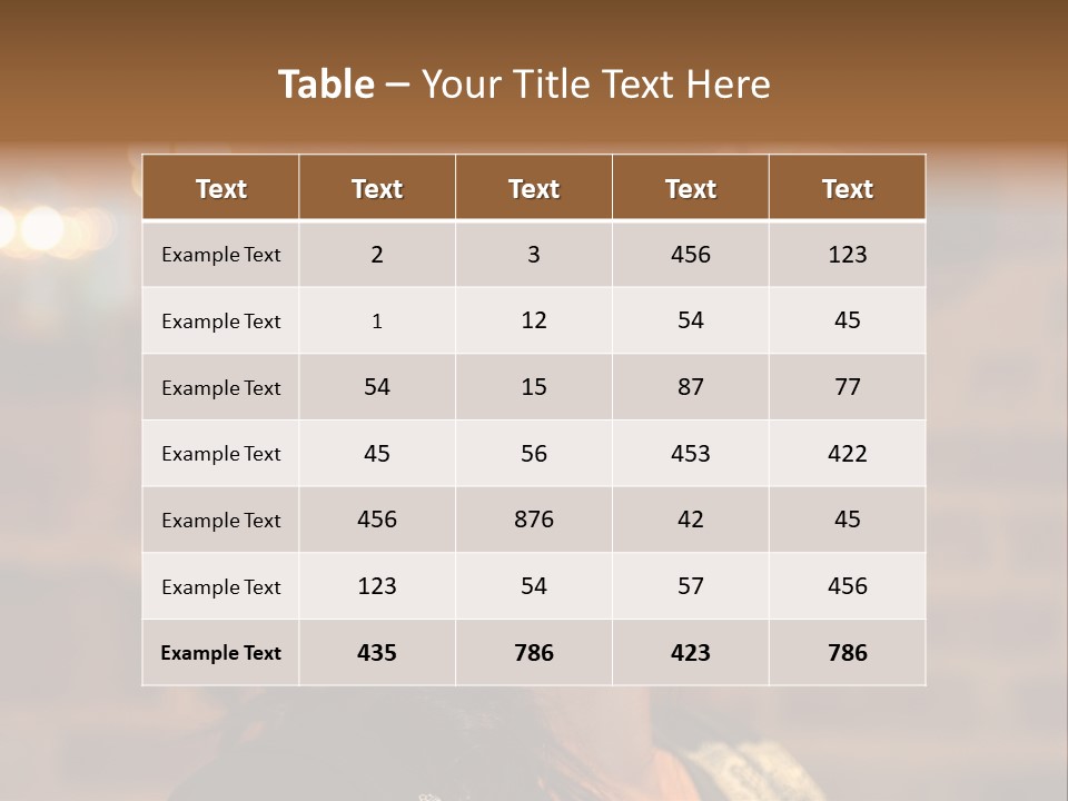 Emotions Intimacy Energy PowerPoint Template