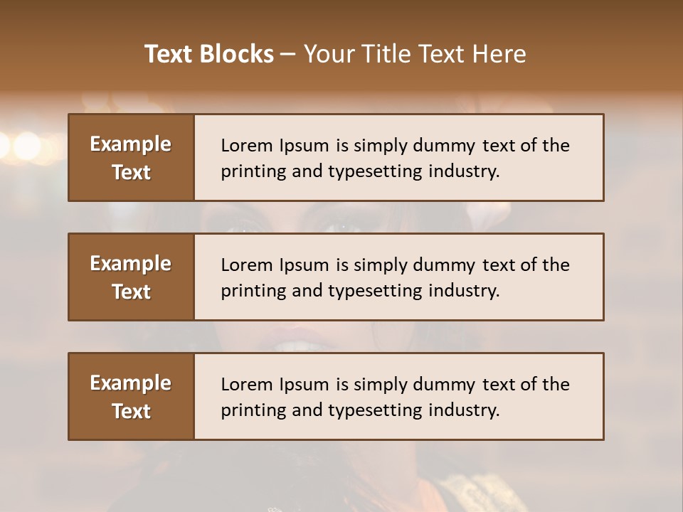 Emotions Intimacy Energy PowerPoint Template