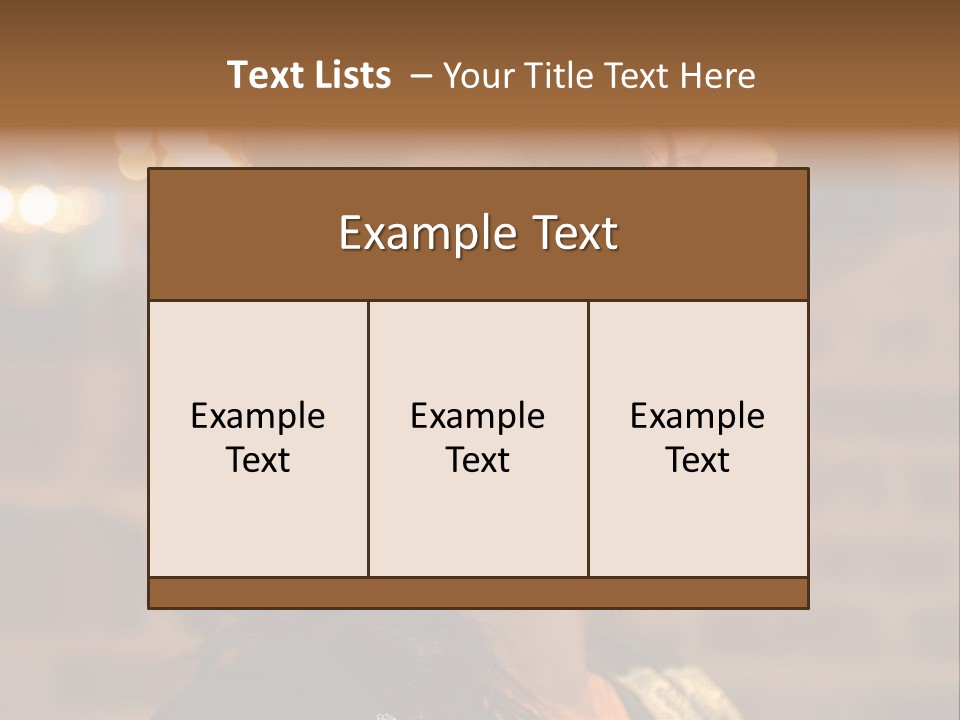 Emotions Intimacy Energy PowerPoint Template