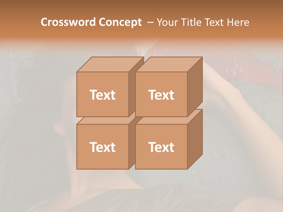 White Sensuality Married PowerPoint Template