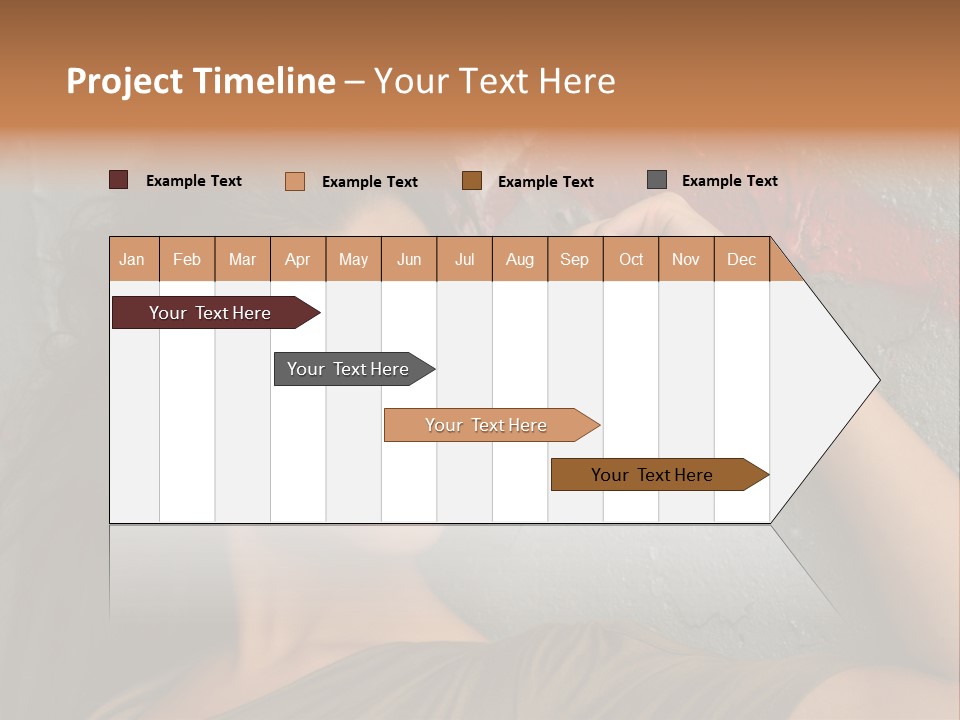 White Sensuality Married PowerPoint Template