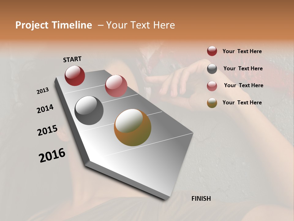White Sensuality Married PowerPoint Template