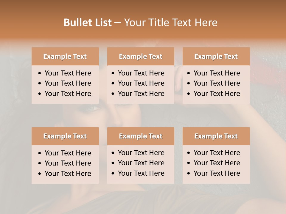 White Sensuality Married PowerPoint Template