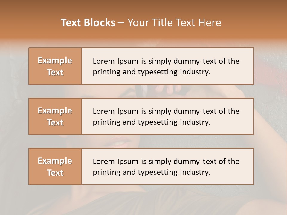 White Sensuality Married PowerPoint Template
