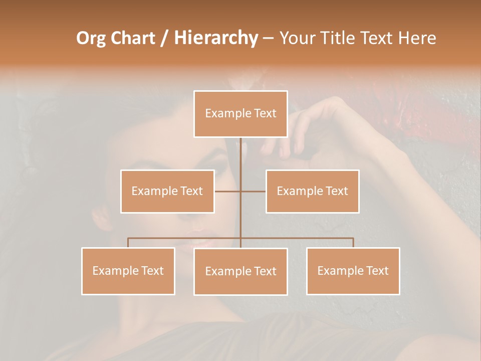 White Sensuality Married PowerPoint Template