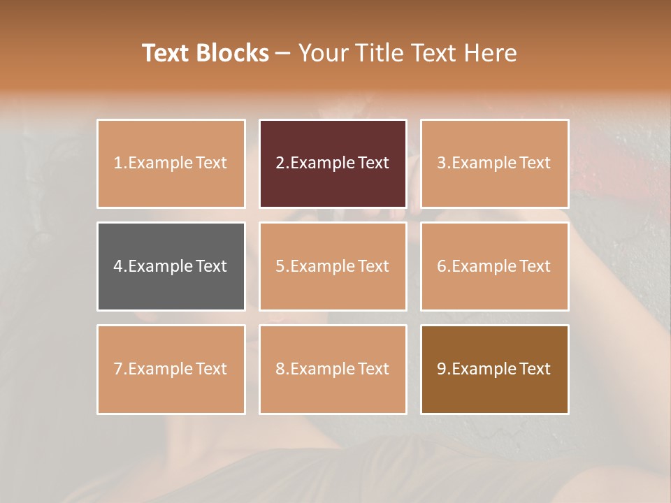 White Sensuality Married PowerPoint Template