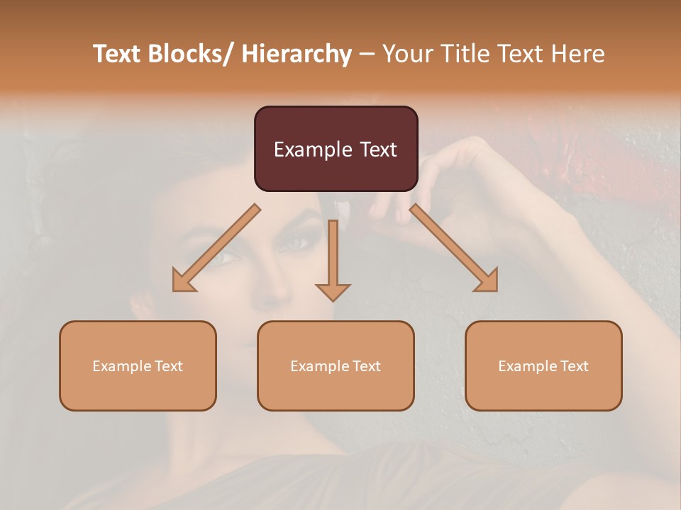 White Sensuality Married PowerPoint Template