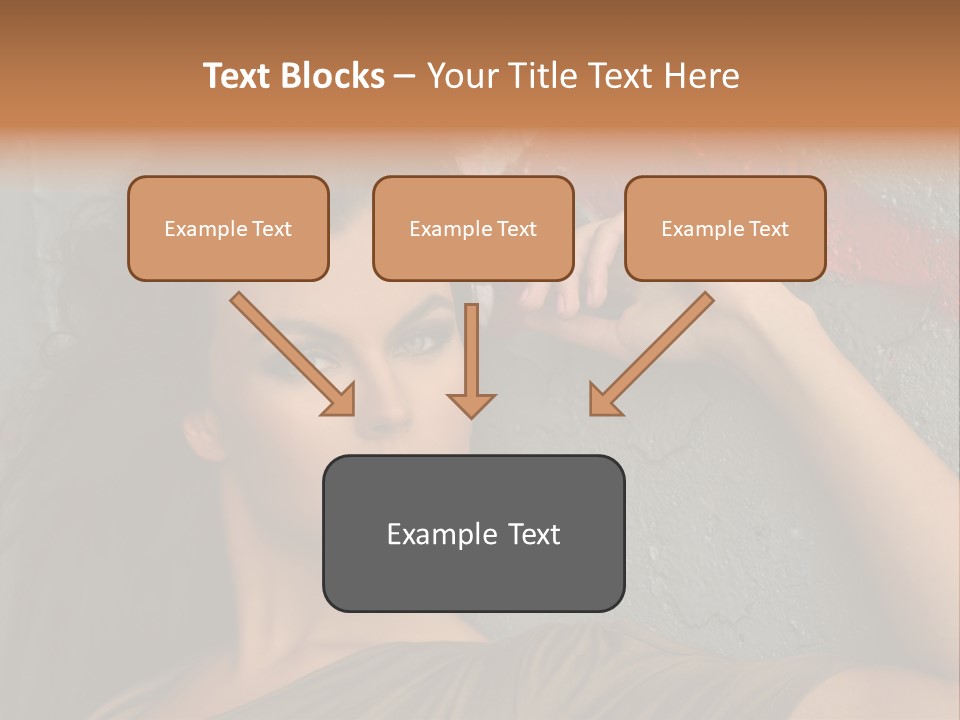 White Sensuality Married PowerPoint Template