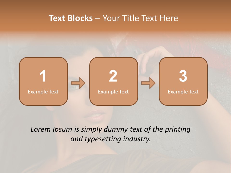 White Sensuality Married PowerPoint Template
