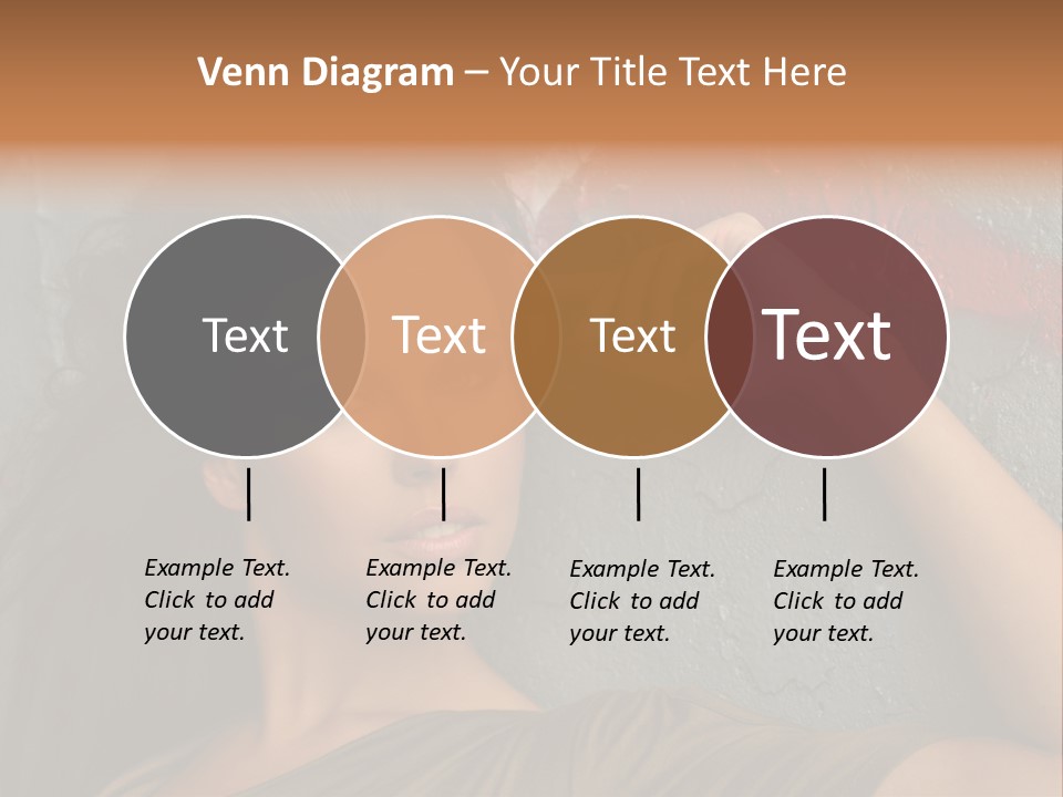 White Sensuality Married PowerPoint Template